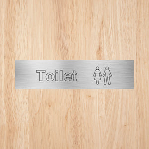 Toilet Standard Sign