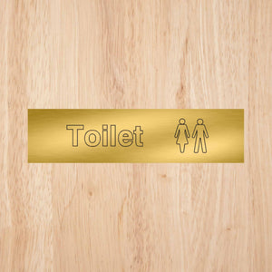 Toilet Standard Sign