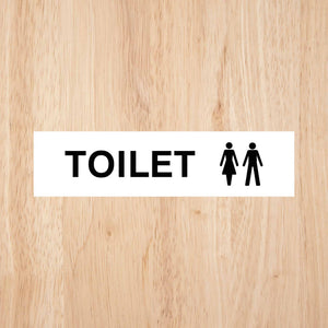 Toilet Standard Sign | CAPS