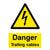 Trailing Cables Warning Sign