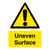 Uneven Surface Sign