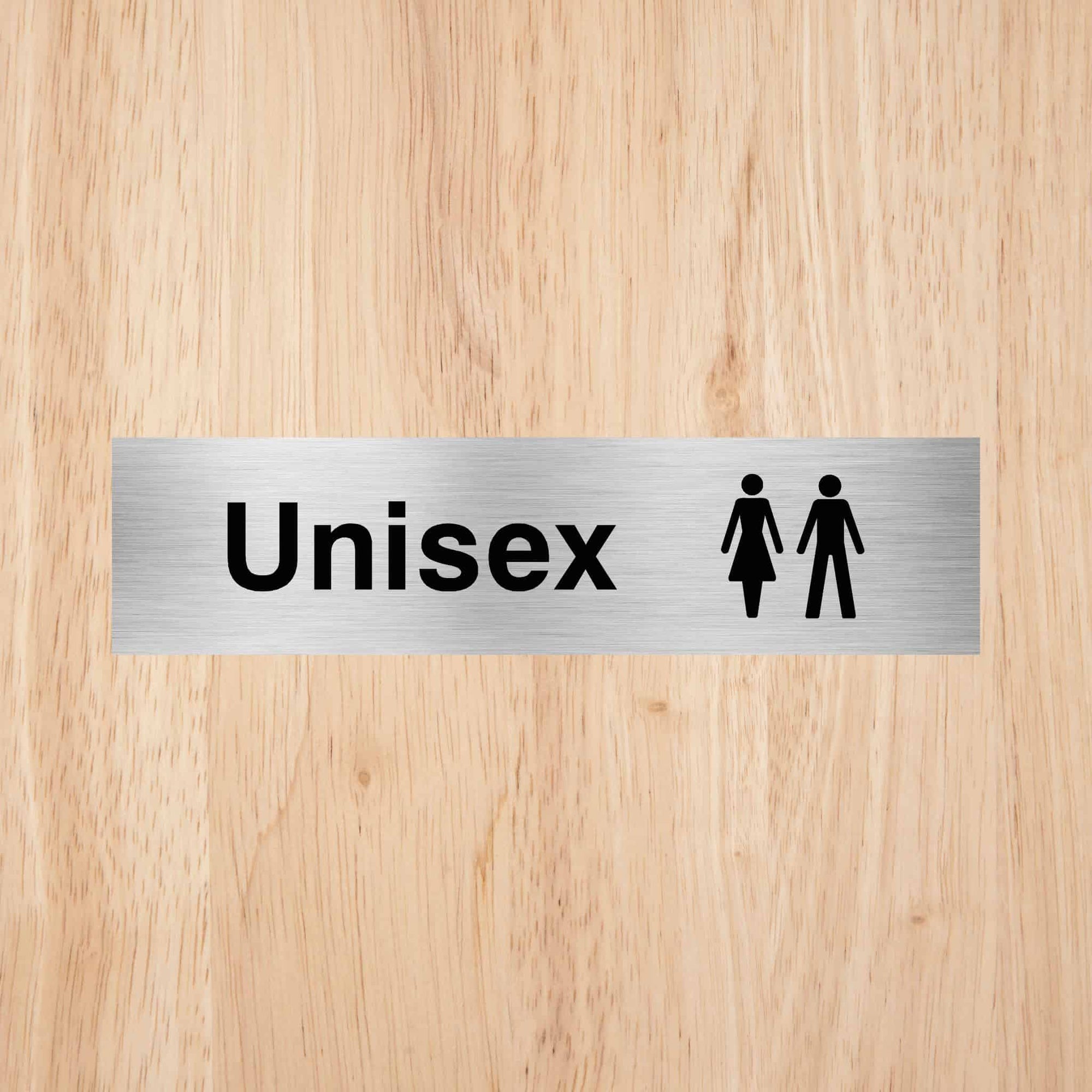 Unisex Toilet Standard Sign