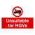 Unsuitable For HGVs Sign