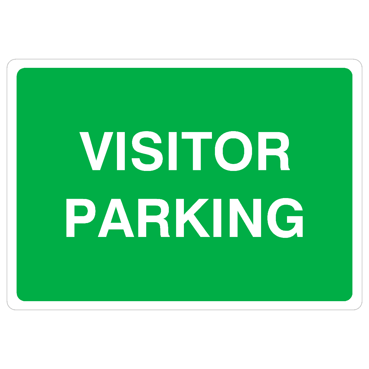 Visitor Parking Sign Landscape