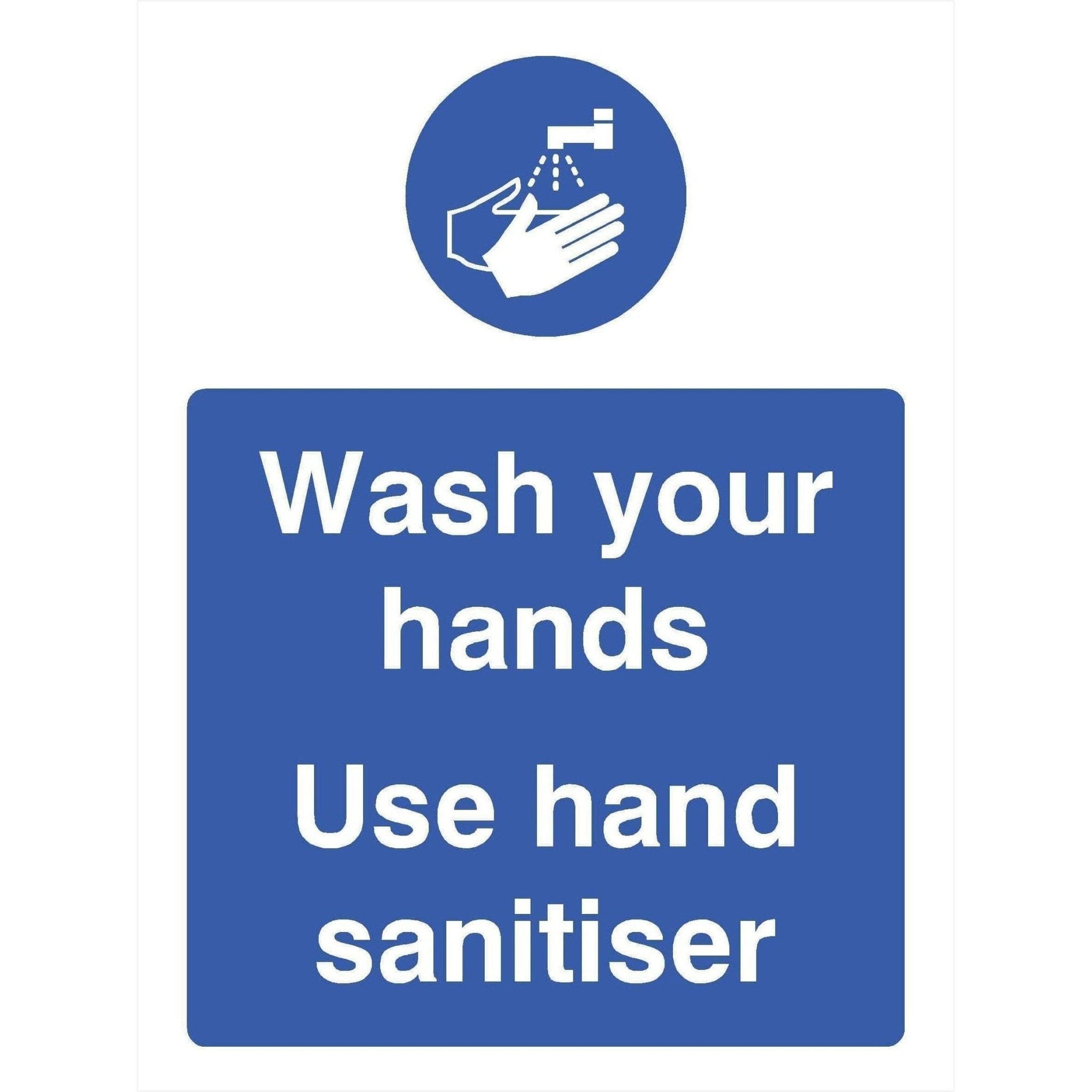 Wash Your Hands Hand Sanitiser Sign