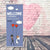 Wedding Pop Up Banner | Couple Balloons Clouds Blue