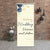 Wedding Pop Up Banner | Navy Blue Gold Flowers